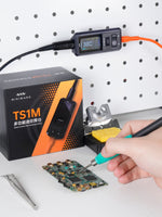 Load image into Gallery viewer, Miniware TS1M Multi-function Mini Soldering Station Portable Compatible with H100/210/245/115 TIPS MAX 200W
