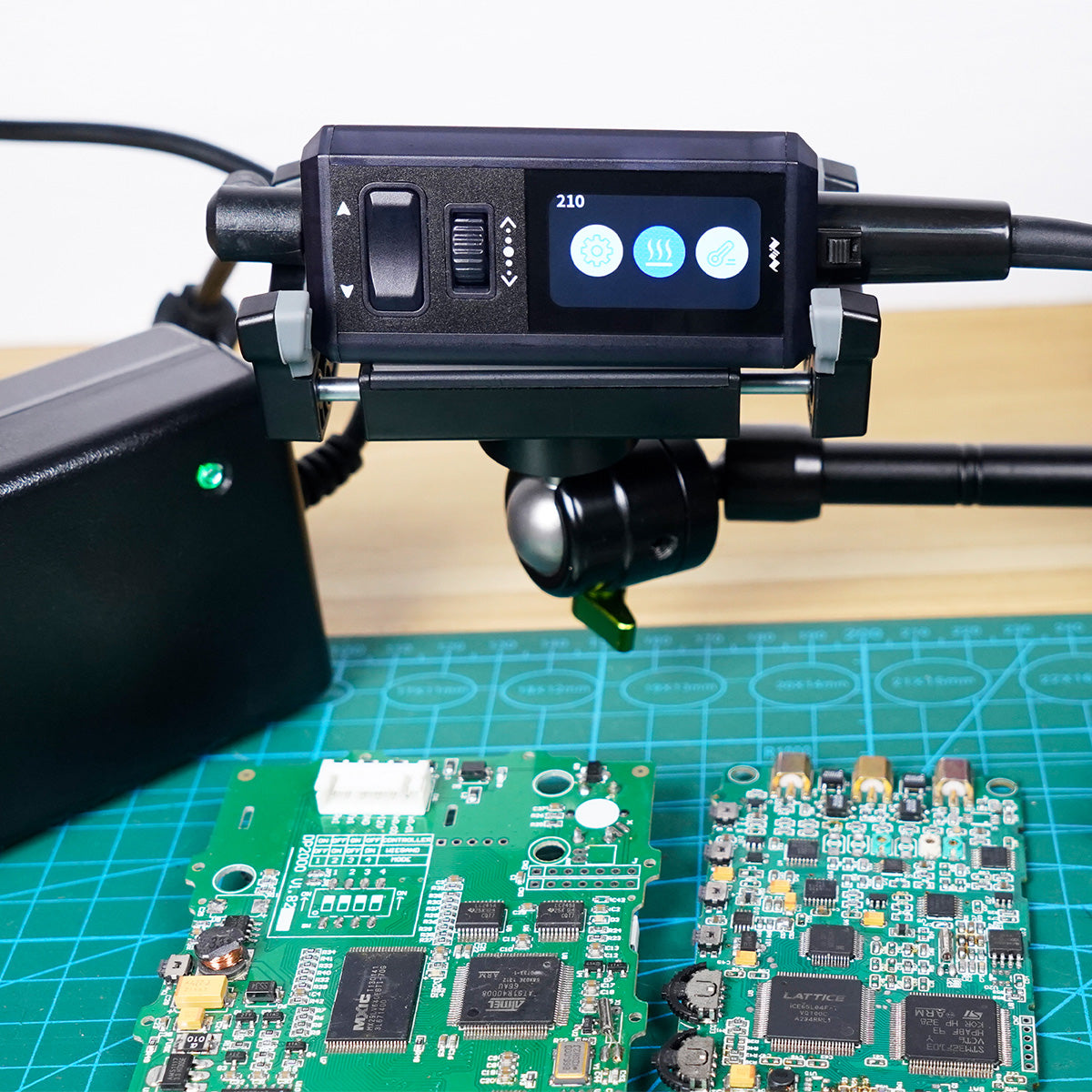 Miniware TS1M Multi-function Mini Soldering Station Portable Compatible with H100/210/245/115 TIPS MAX 200W