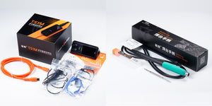 Miniware TS1M Multi-function Mini Soldering Station Portable Compatible with H100/210/245/115 TIPS MAX 200W