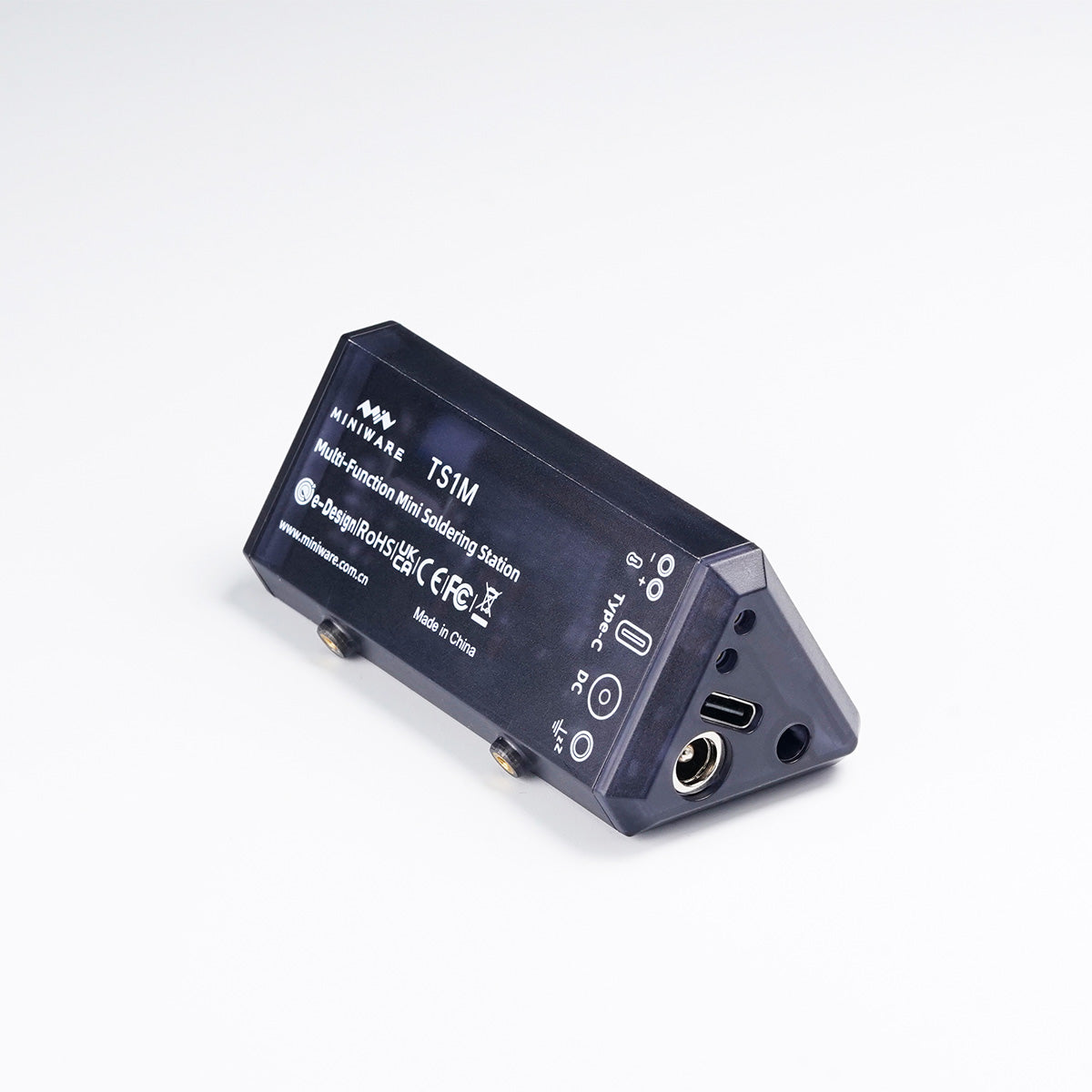 Miniware TS1M Multi-function Mini Soldering Station Portable Compatible with H100/210/245/115 TIPS MAX 200W