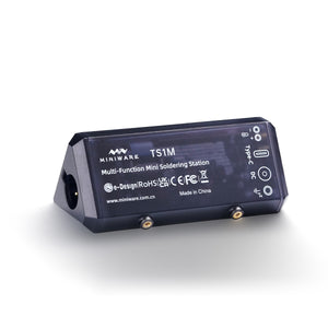 Miniware TS1M Multi-function Mini Soldering Station Portable Compatible with H100/210/245/115 TIPS MAX 200W