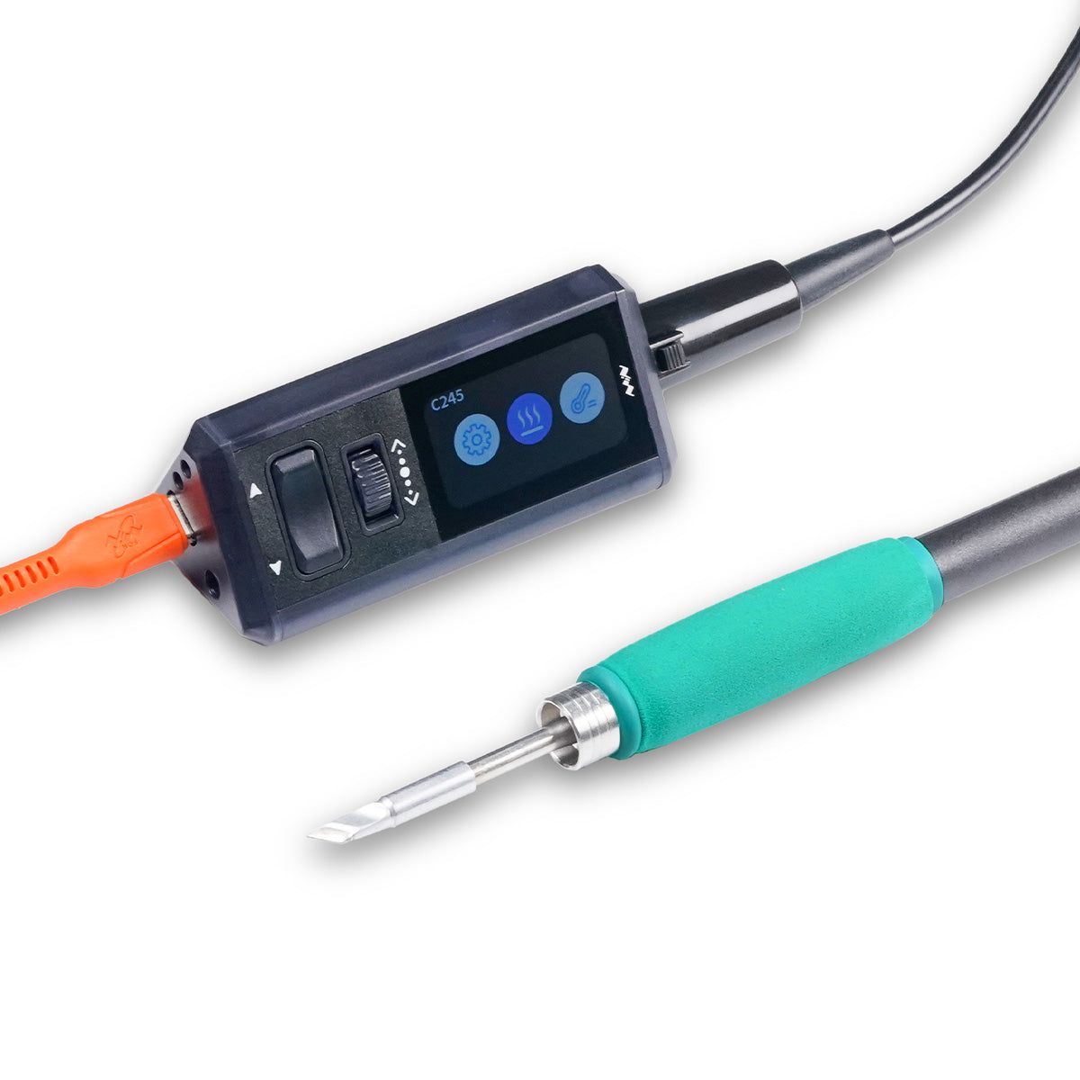 Miniware TS1M Multi-function Mini Soldering Station Portable Compatible with H100/210/245/115 TIPS MAX 200W