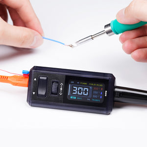 Miniware TS1M Multi-function Mini Soldering Station Portable Compatible with H100/210/245/115 TIPS MAX 200W