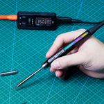 Load image into Gallery viewer, Miniware TS1M Multi-function Mini Soldering Station Portable Compatible with H100/210/245/115 TIPS MAX 200W
