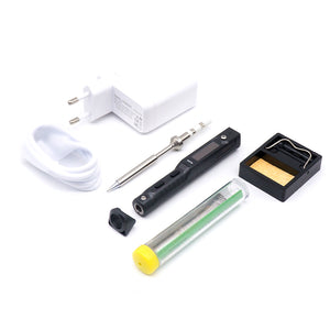 Original TS101 65W with TYPE C PD2.0 POWER SUPPLY Mini Digital Electric Soldering Iron Station LCD Programable Display Adjustable Temperature