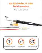 Load image into Gallery viewer, Mini TS80P Smart Soldering Iron Main Set Digital Station Type-C Interface
