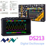 Load image into Gallery viewer, Portable LCD 4 channel Digital Oscilloscope DS213 15MHz 100MSa/s Models
